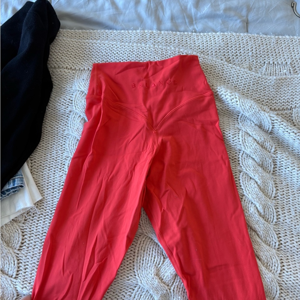 Vitality orange/red leggings